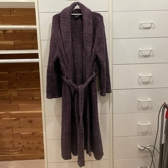 ✨ Barefoot Dreams CozyChic AdultPurple Robe 2