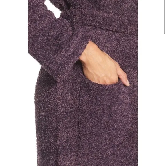 ✨ Barefoot Dreams CozyChic AdultPurple Robe 2