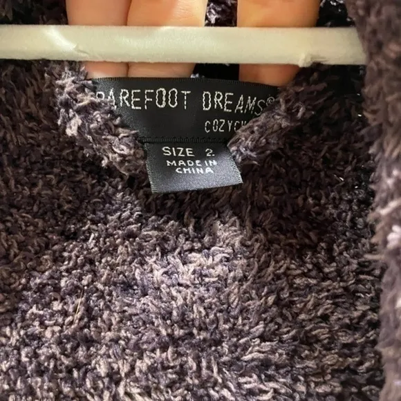 ✨ Barefoot Dreams CozyChic AdultPurple Robe 2