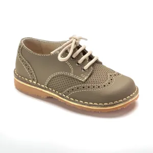 575 - Taupe Sahara Boys Summer Oxford