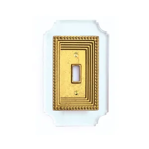 Acrylic   Brass | Georgian Style, Clear