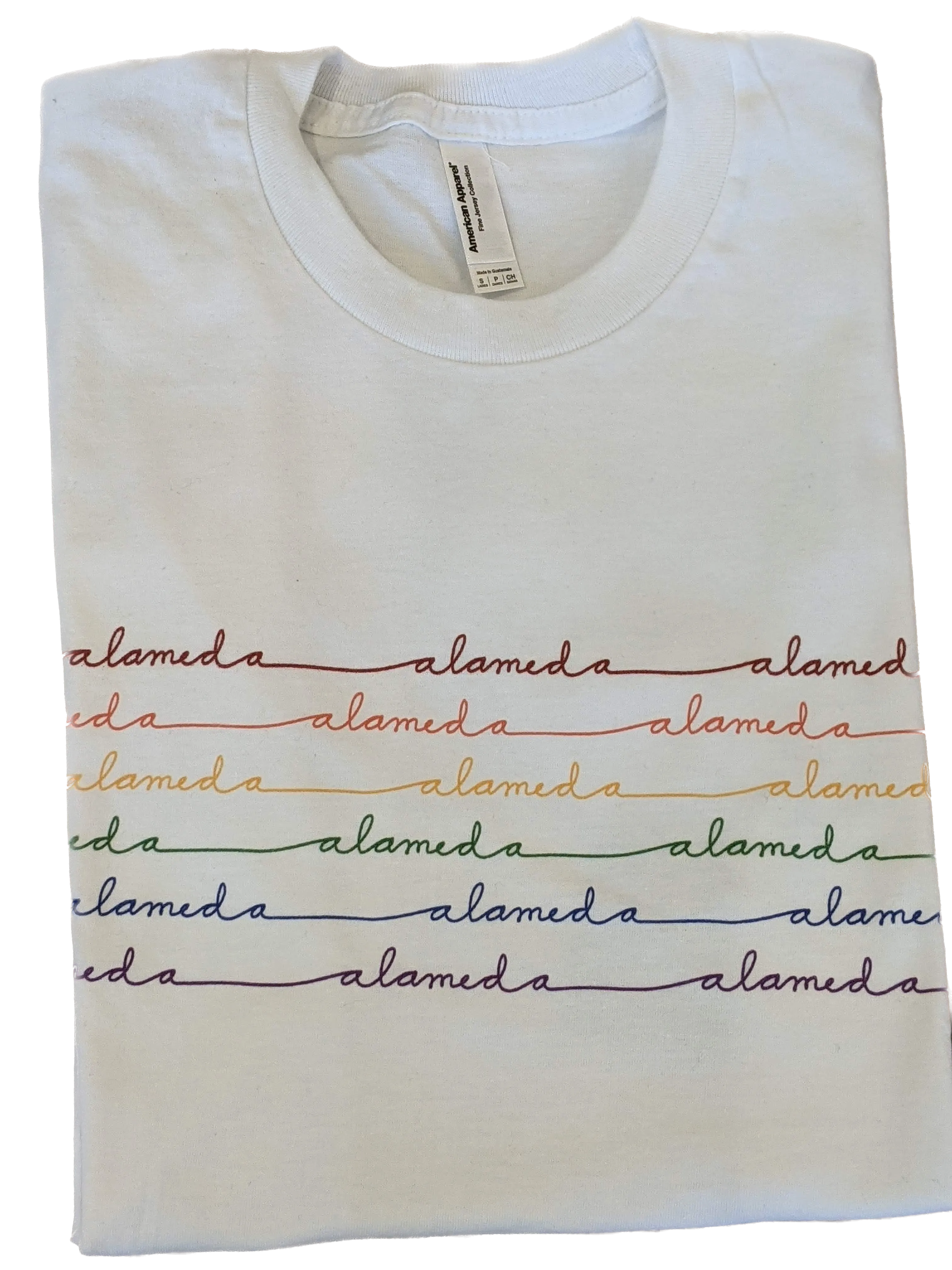 ALAMEDA RAINBOW WAVE UNISEX TEE