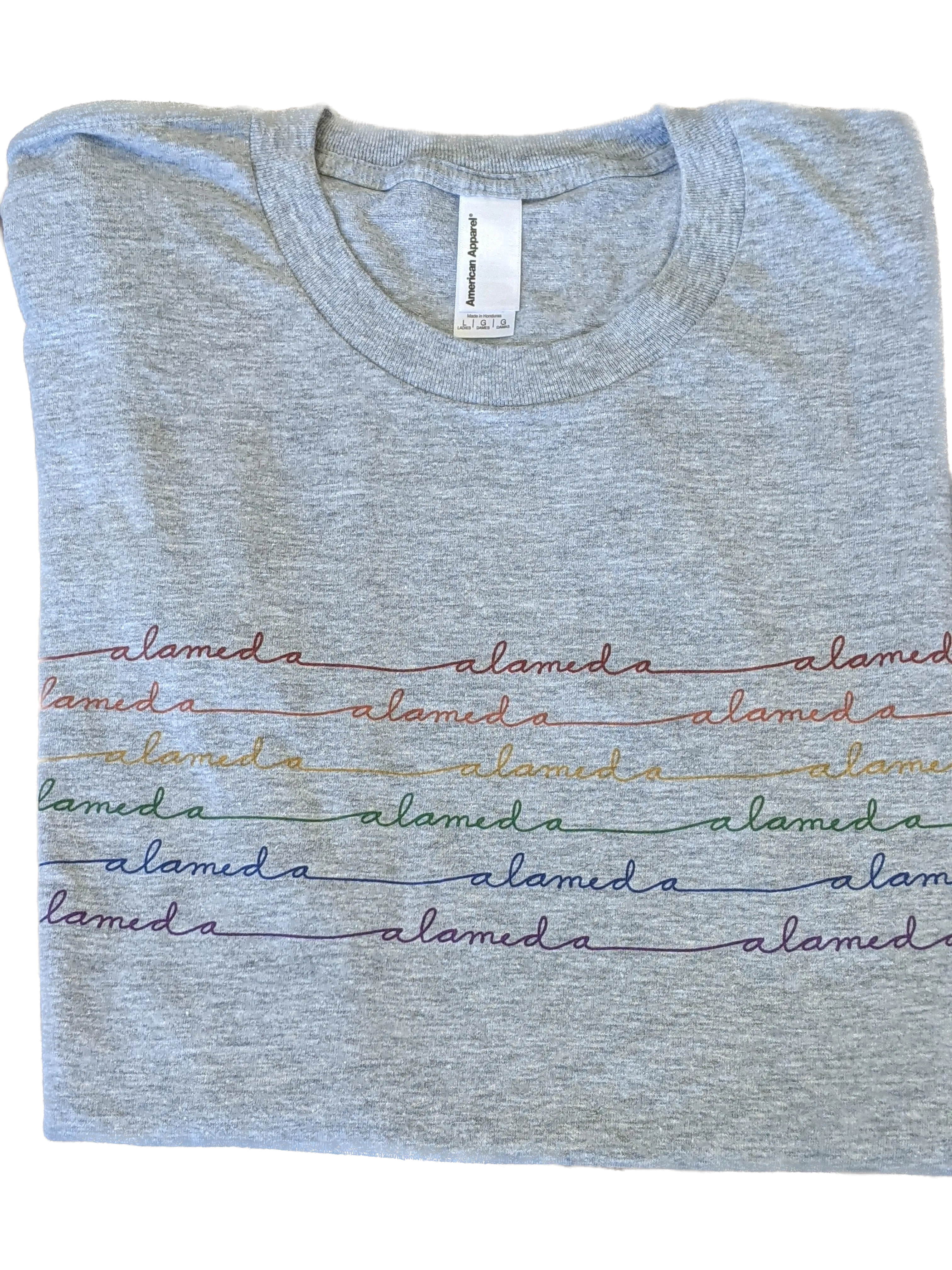ALAMEDA RAINBOW WAVE UNISEX TEE