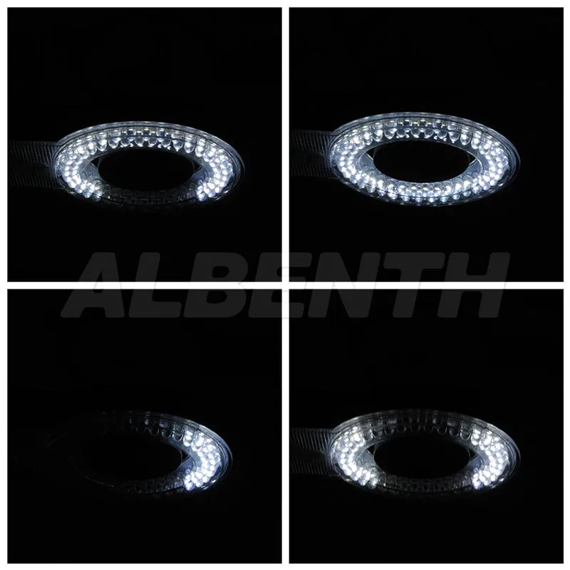 Albenth 60 LED 4W Microscope Ring Illuminator With 4-divided Segments