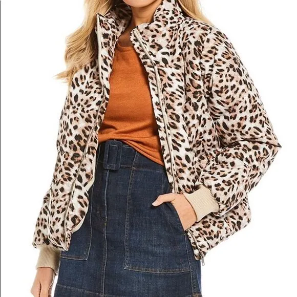 Animal print jacket