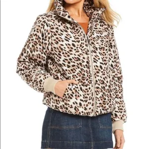Animal print jacket
