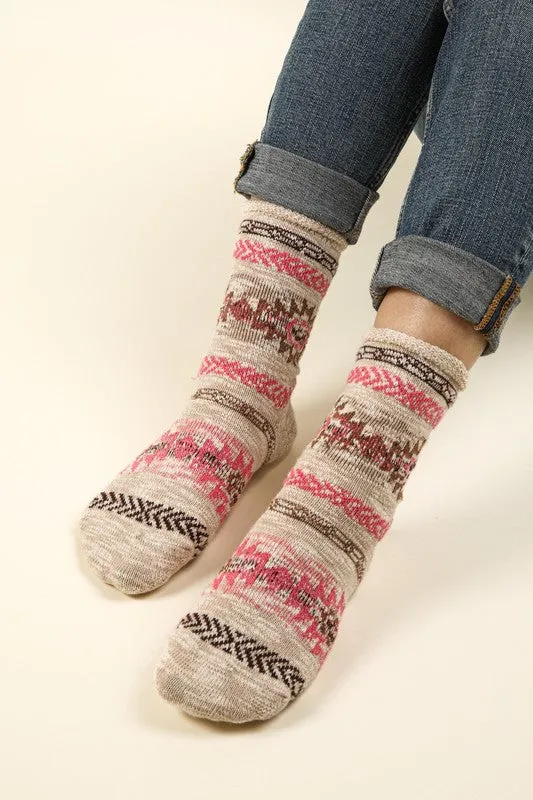 Aztec Cozy Socks