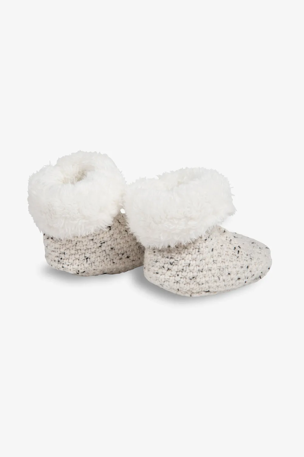 Baby Knitted Plush Lined Booties