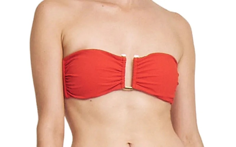 Bandeau Ocre 75-High Rise Ocre 20 Bikini