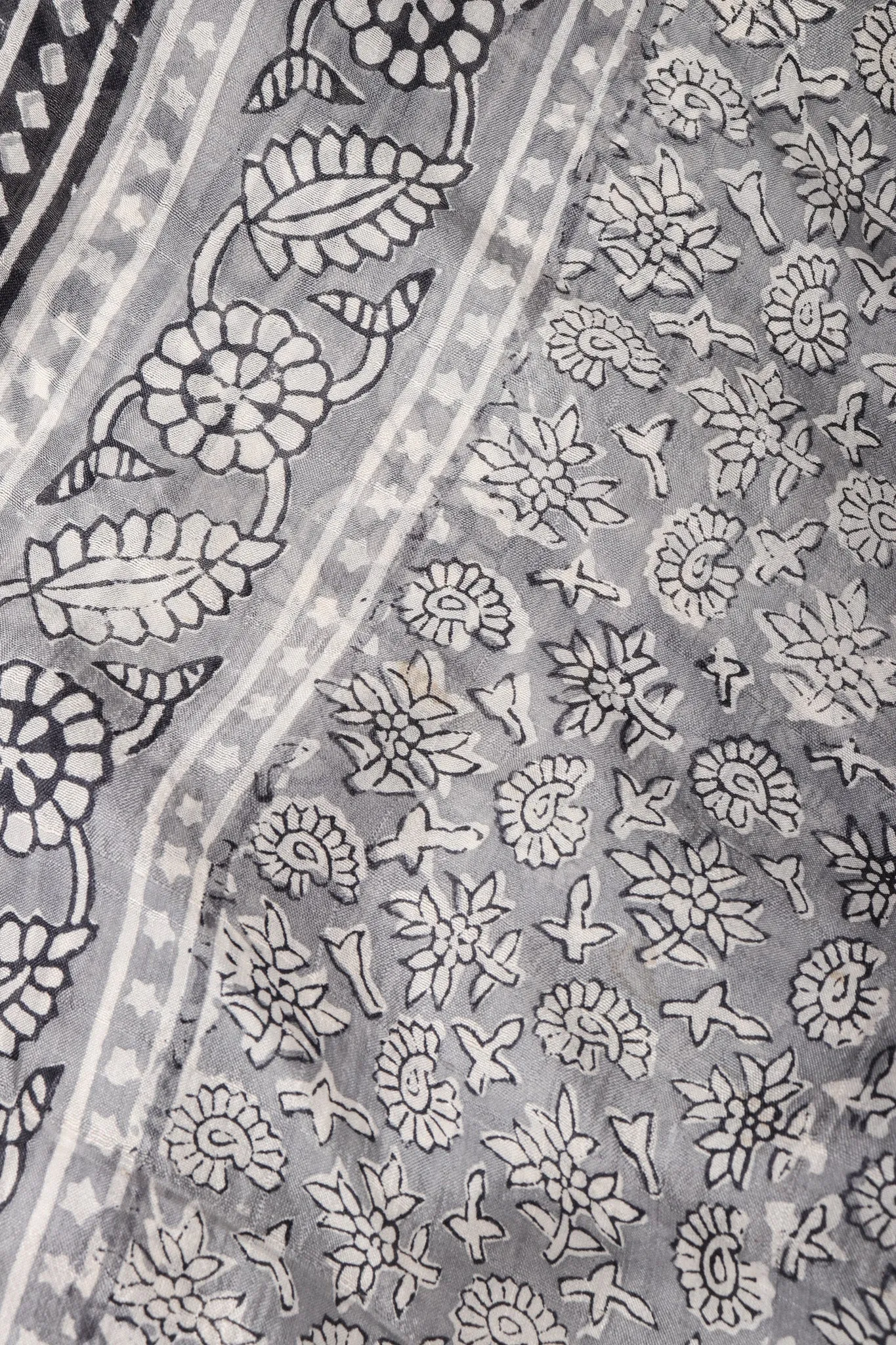 Batik Print Silk Habutai Dress