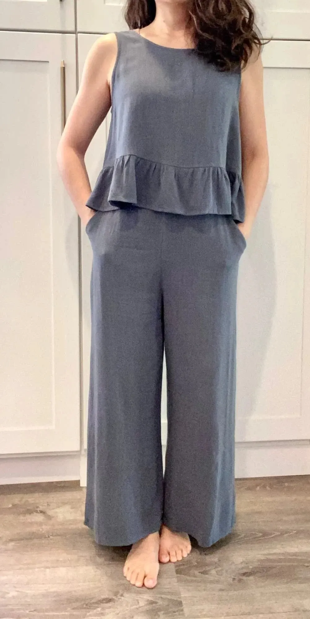 Black summer set for women