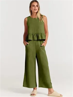 Black summer set for women