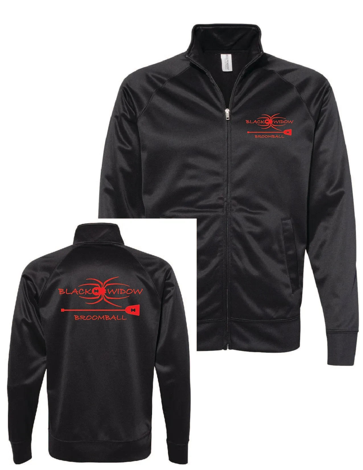 Black Widow Warm Up Jacket