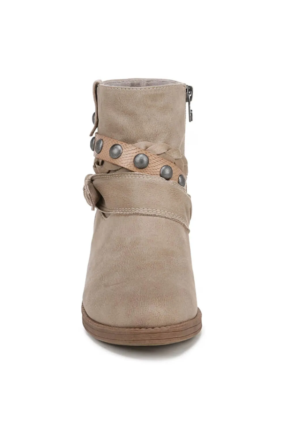 Blowfish Malibu Rally Western Booties for Women in Mushroom | J1705M1