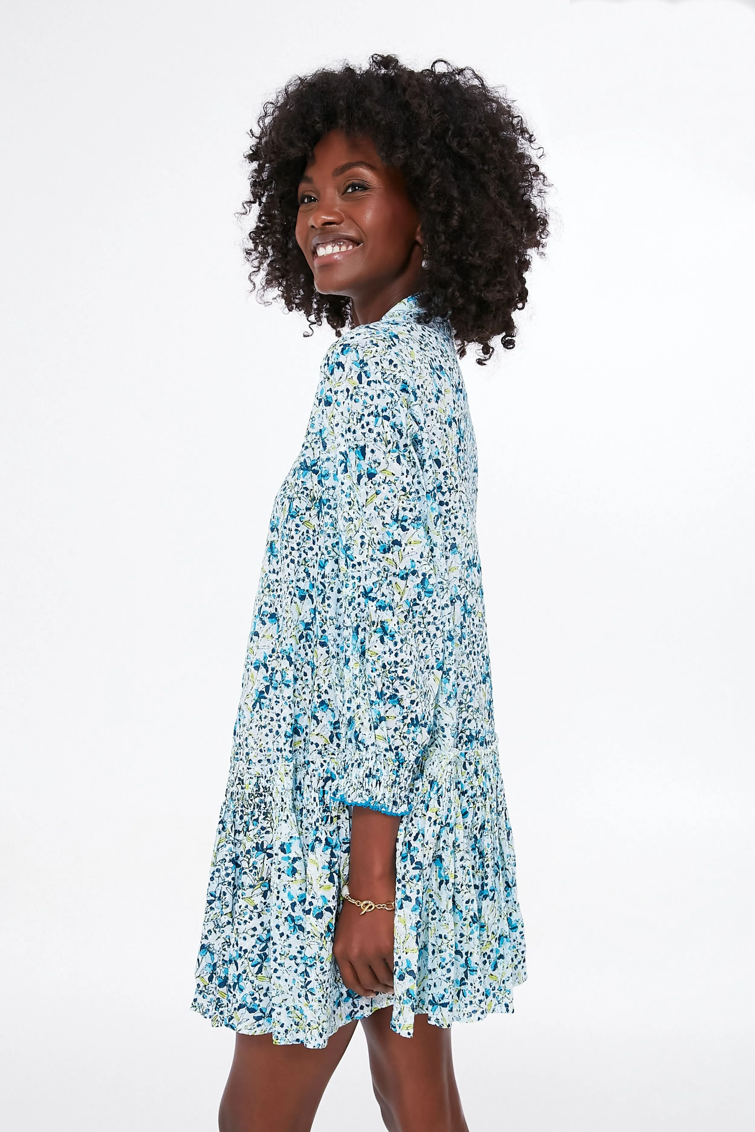 Blue Jonquille Tesorino Mini Dress