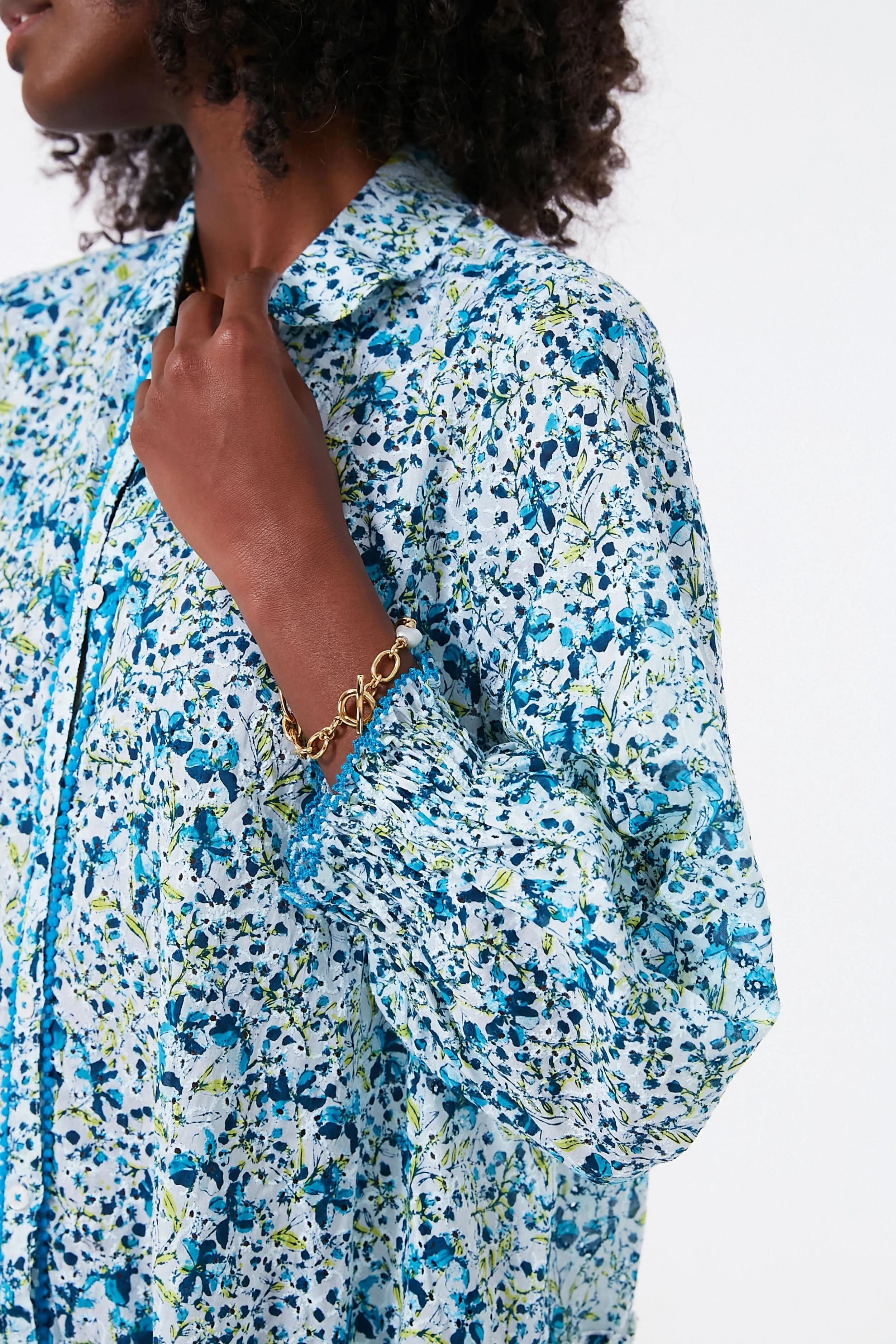 Blue Jonquille Tesorino Mini Dress