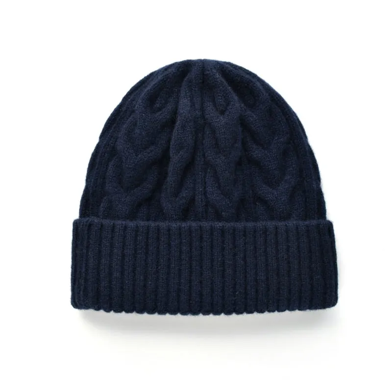 Boho Warm Knitted Wool Beanie