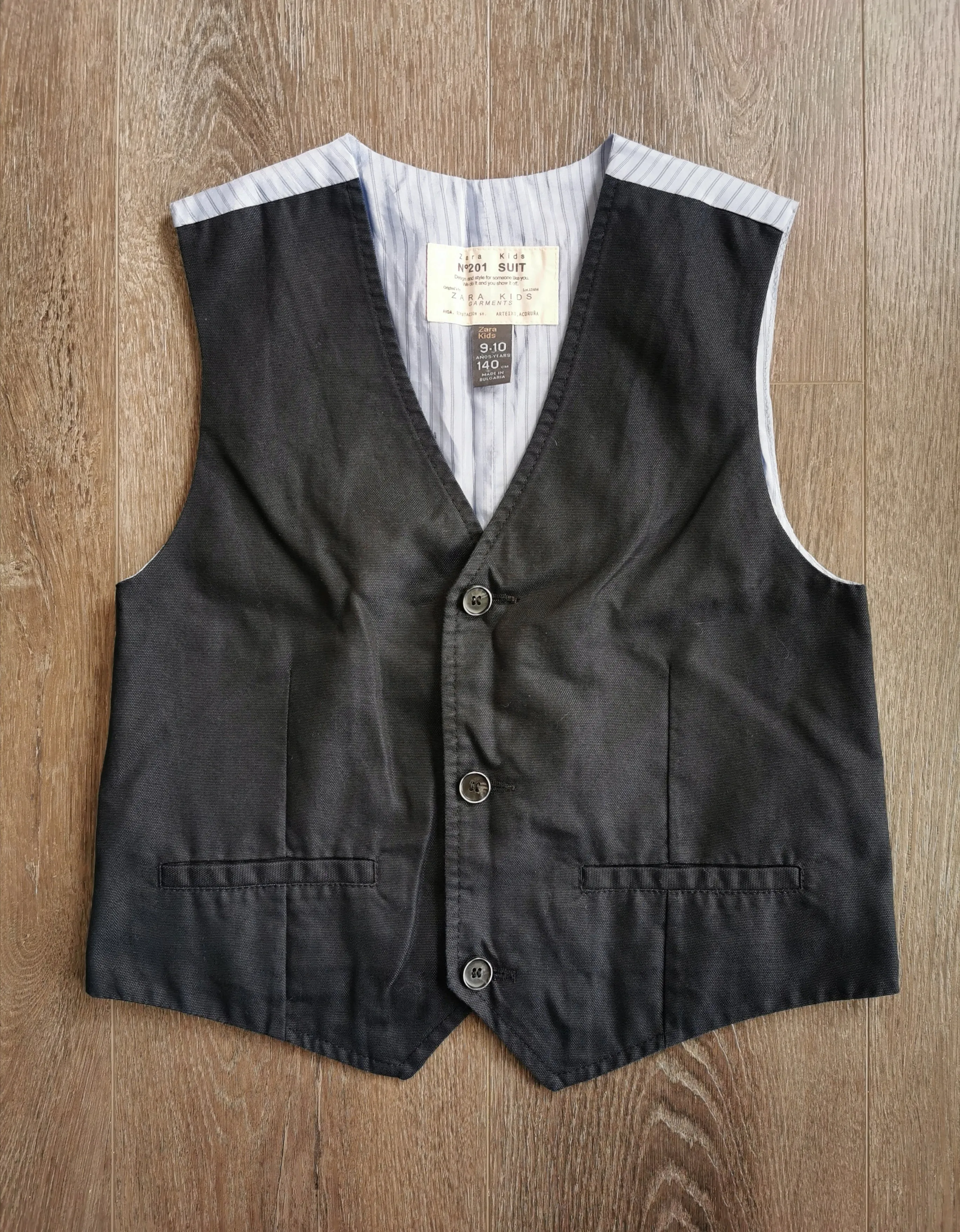 BOY SIZE 9/10 YEARS - ZARA Kids, Stylish Suit Vest EUC B50