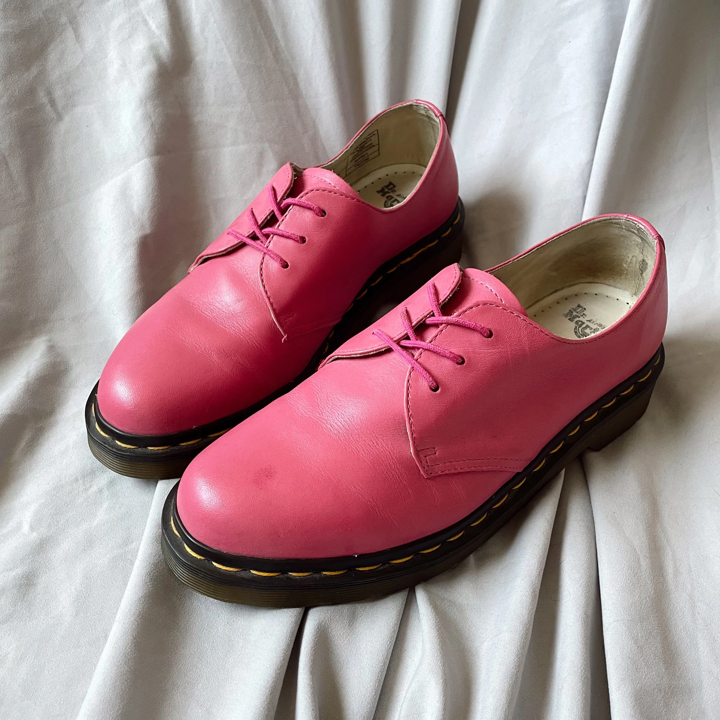 Bubblegum Pink Oxfords