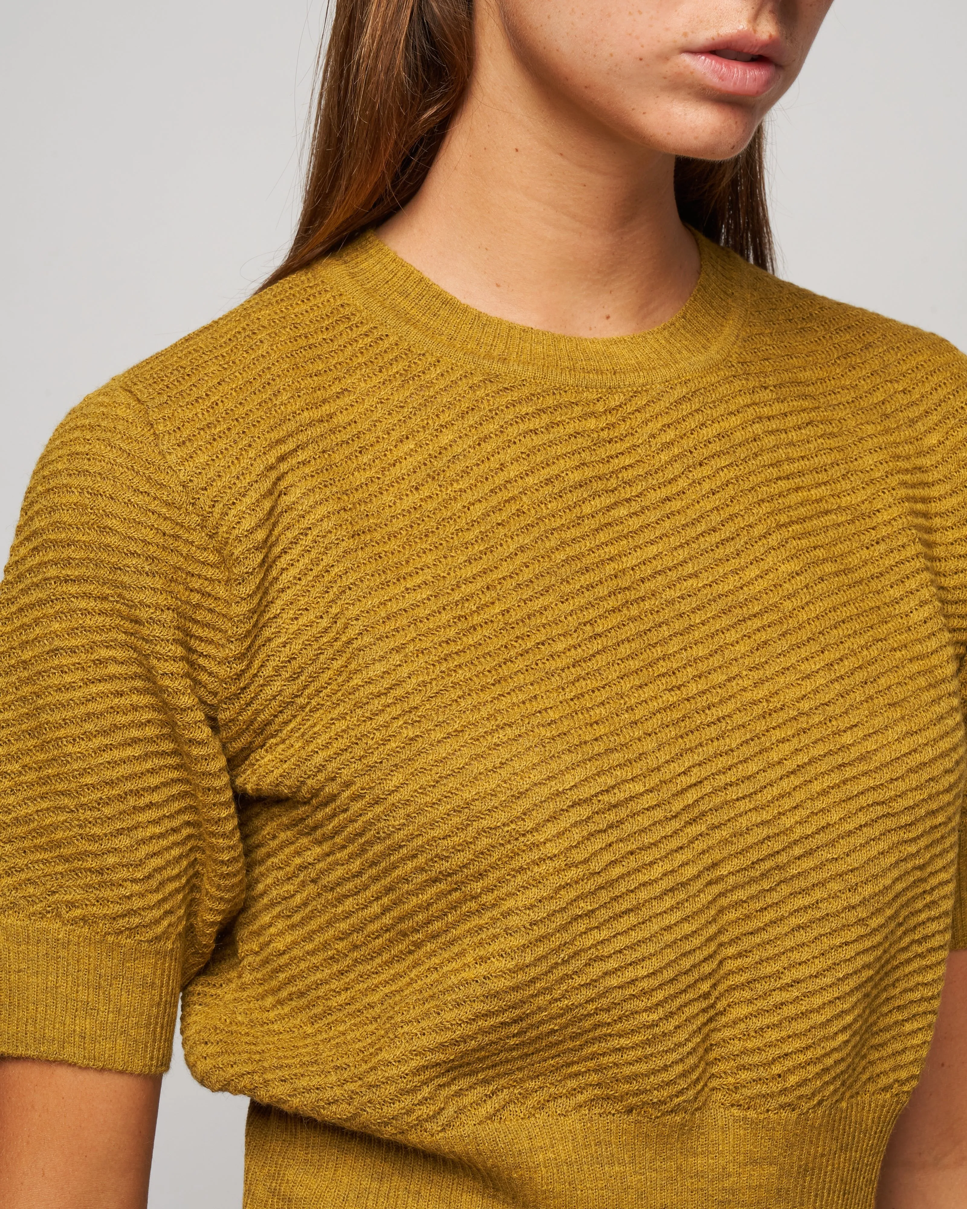 calibra top - chartreuse