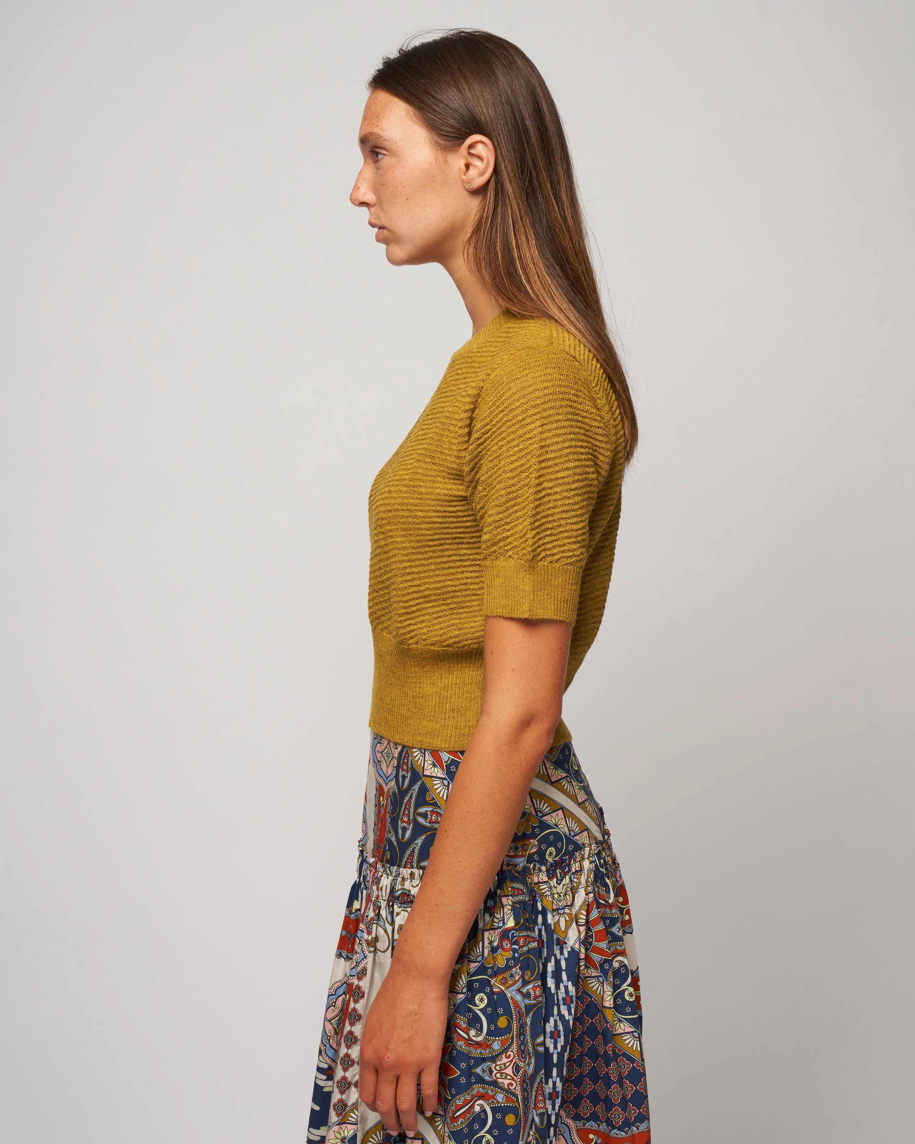 calibra top - chartreuse