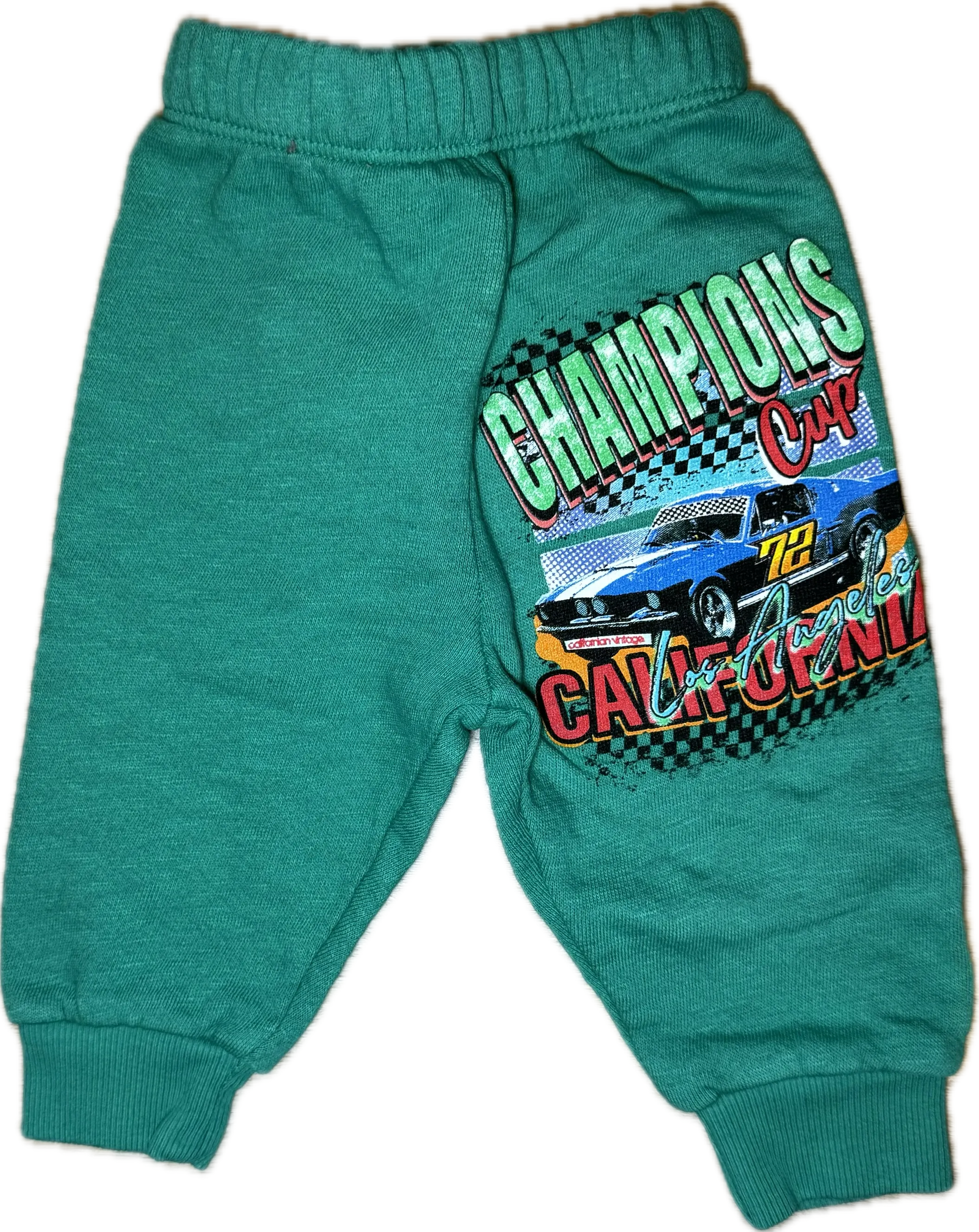 Californian Vintage- BABY Champions Joggers (Green)