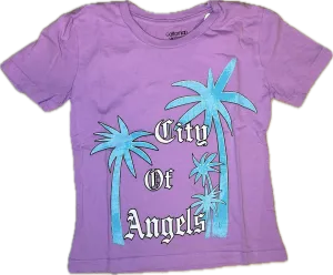 Californian Vintage- City Of Angels T-Shirt (Lilac)