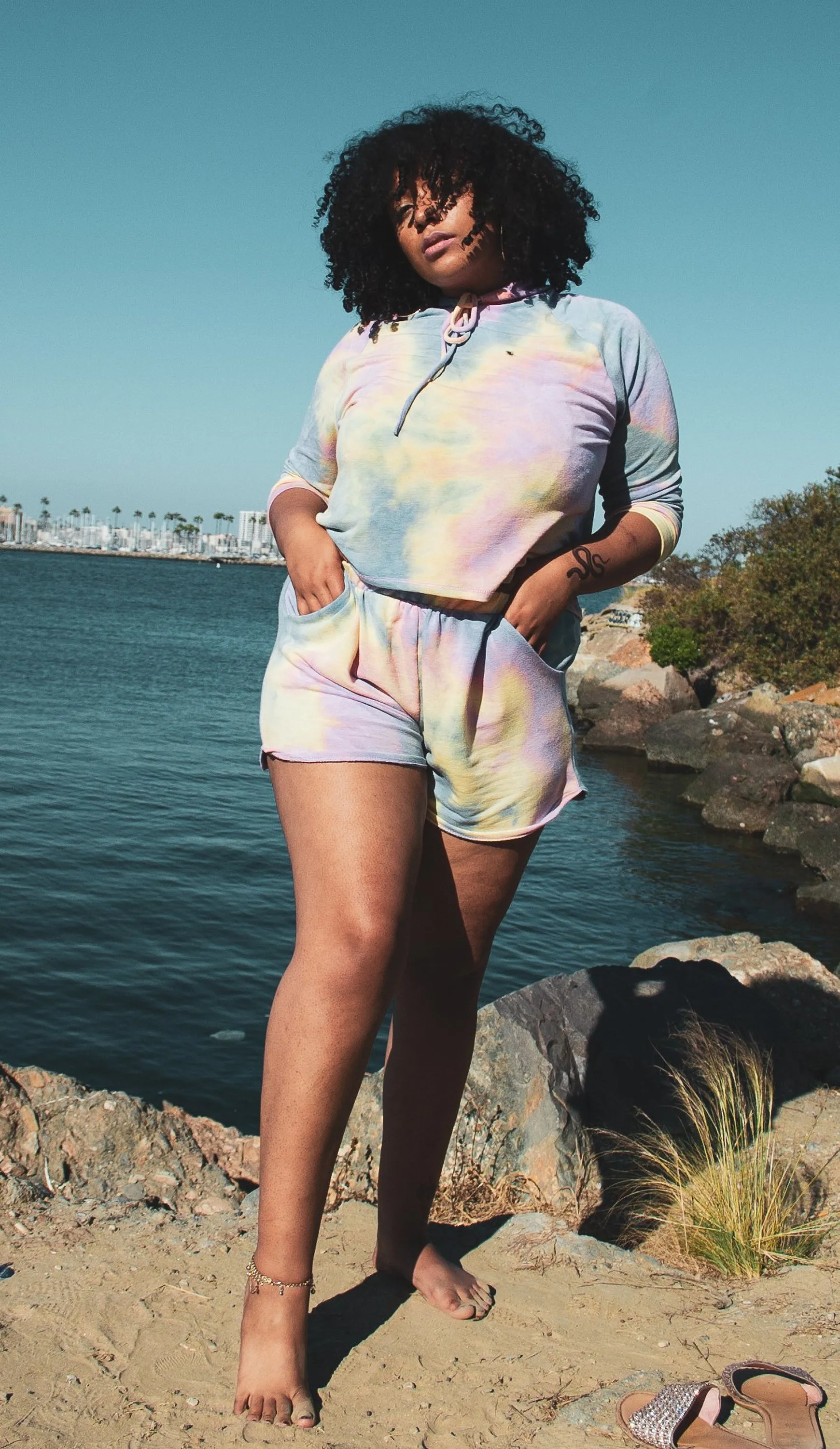 Chloe Tie Dye Shorts