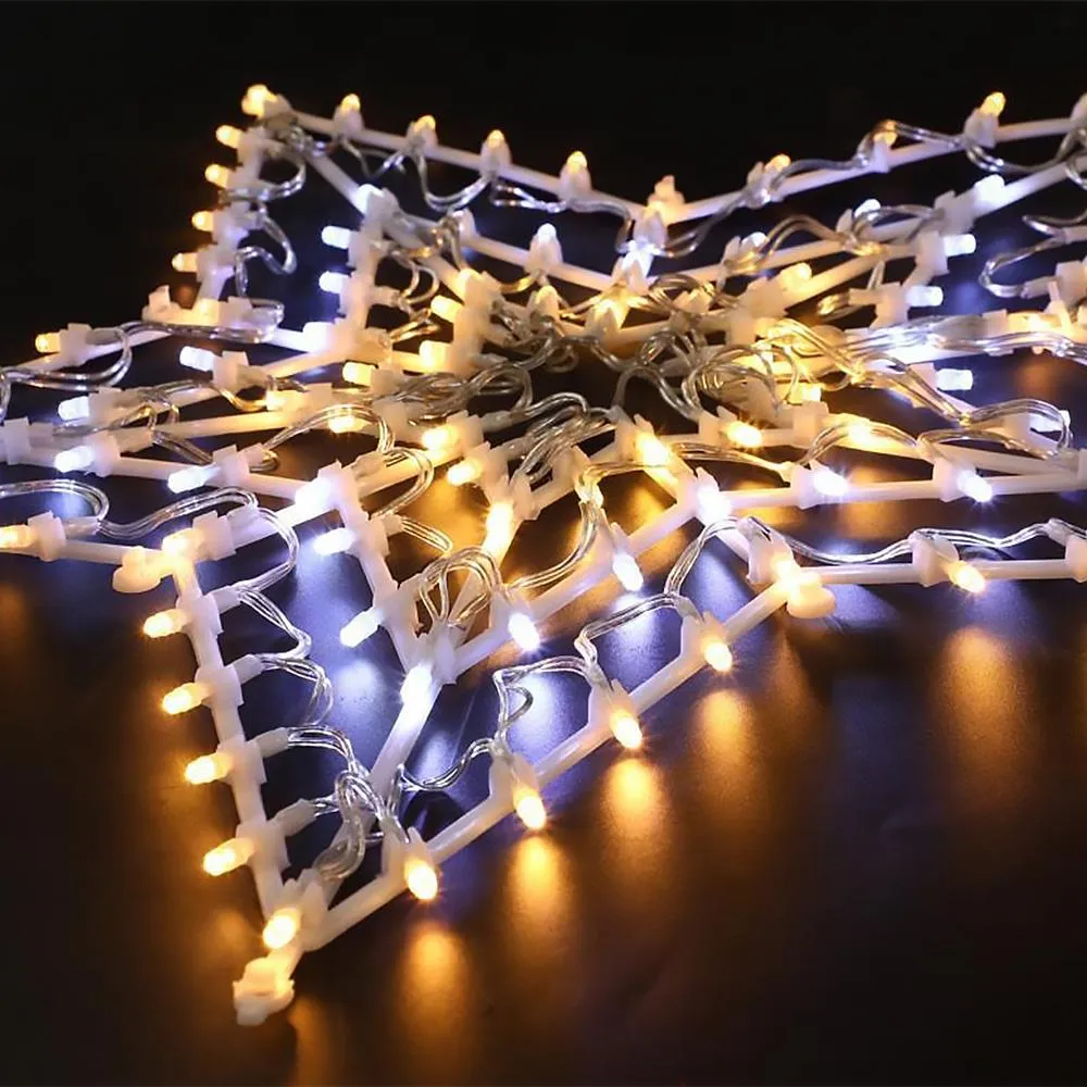 Christmas LED Light Star Silhouette Warm White