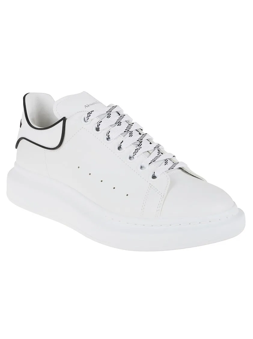Chunky White Leather Sneakers