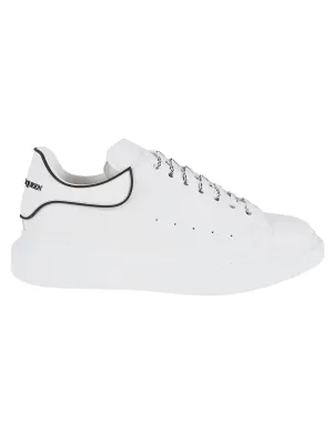 Chunky White Leather Sneakers