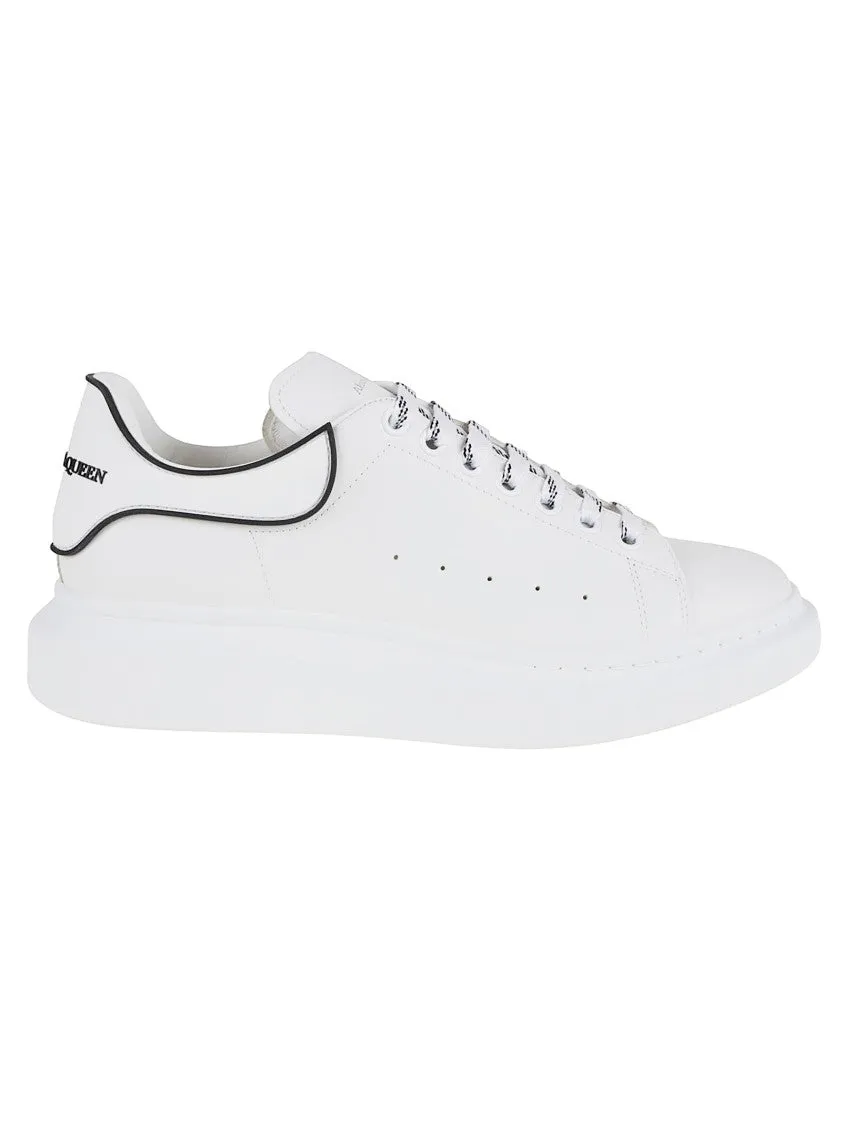 Chunky White Leather Sneakers