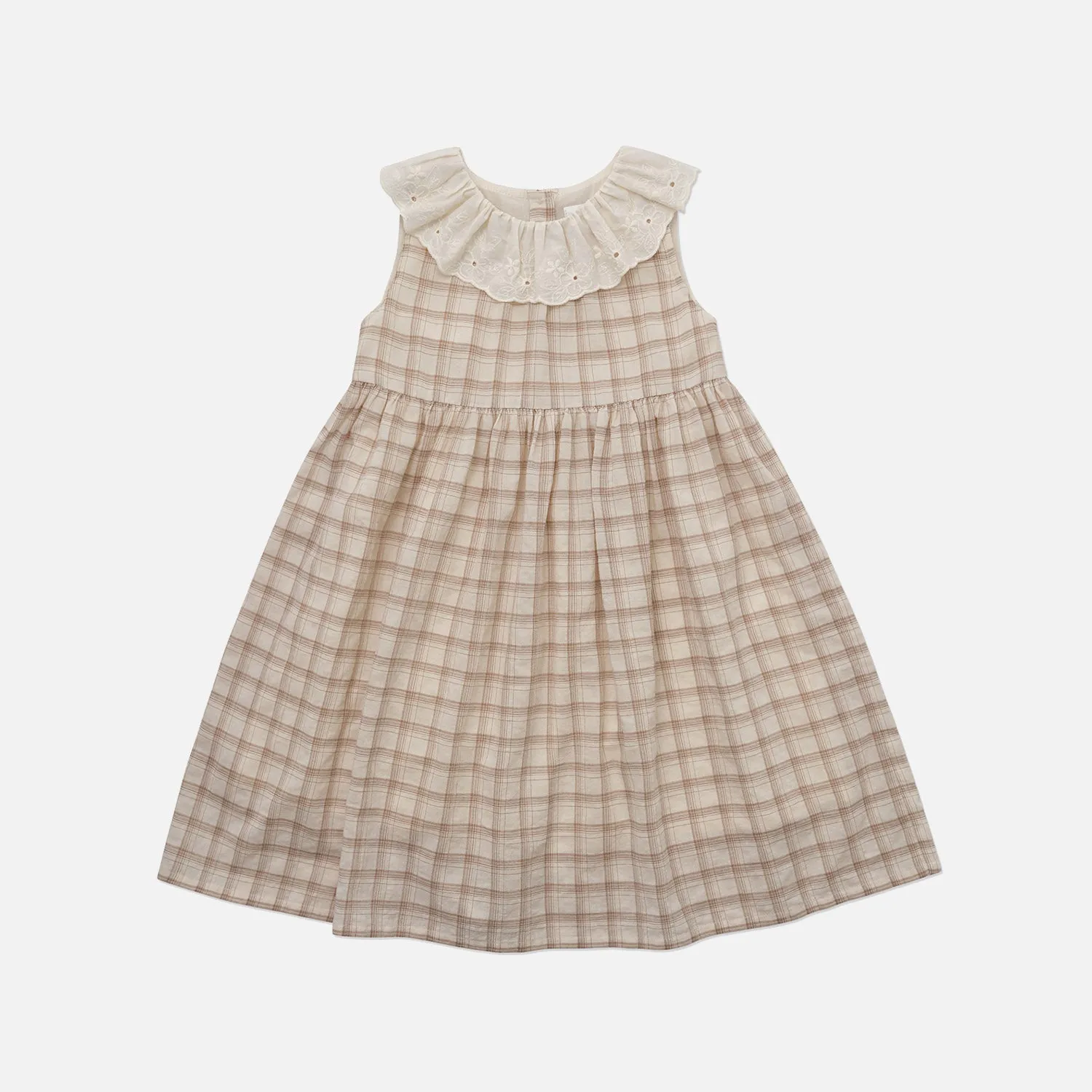 Cotton Molly Dress - Beige