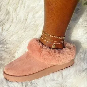 Cozy Bear Ankle Booties