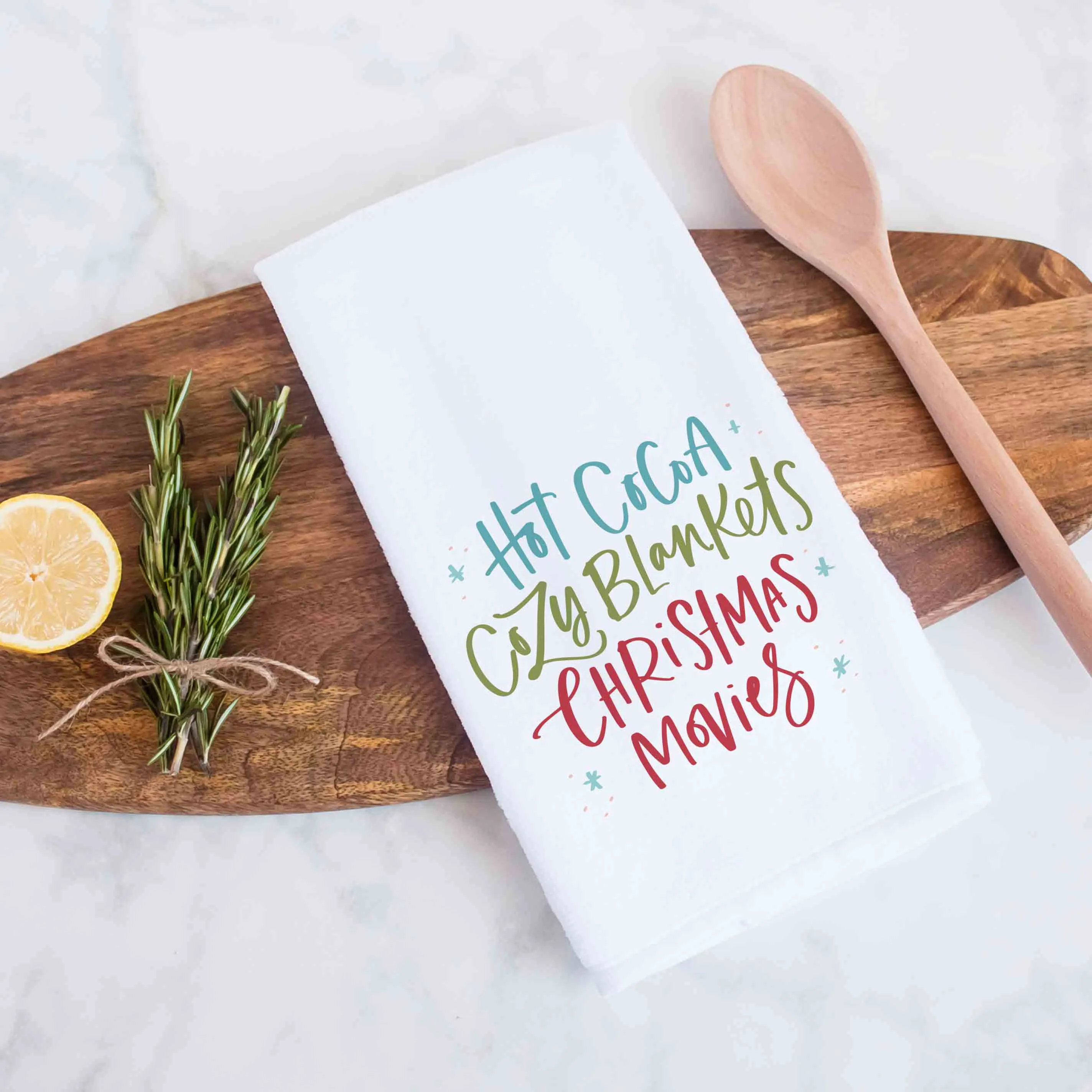 Cozy Christmas Kitchen Towel