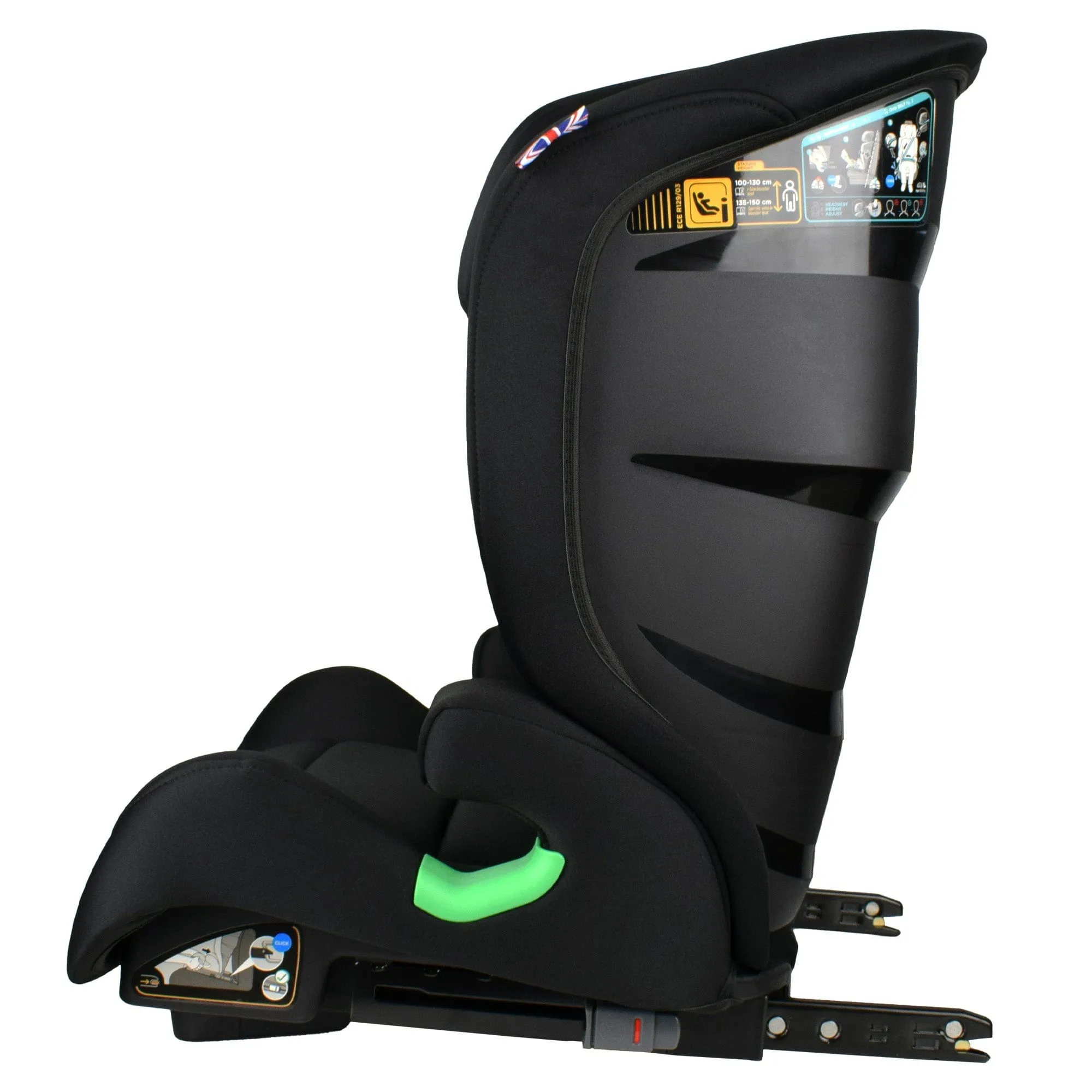Cozy N Safe Apache i-Size 100-150cm - Onyx