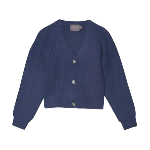 Creamie Fuzzy Cardigan