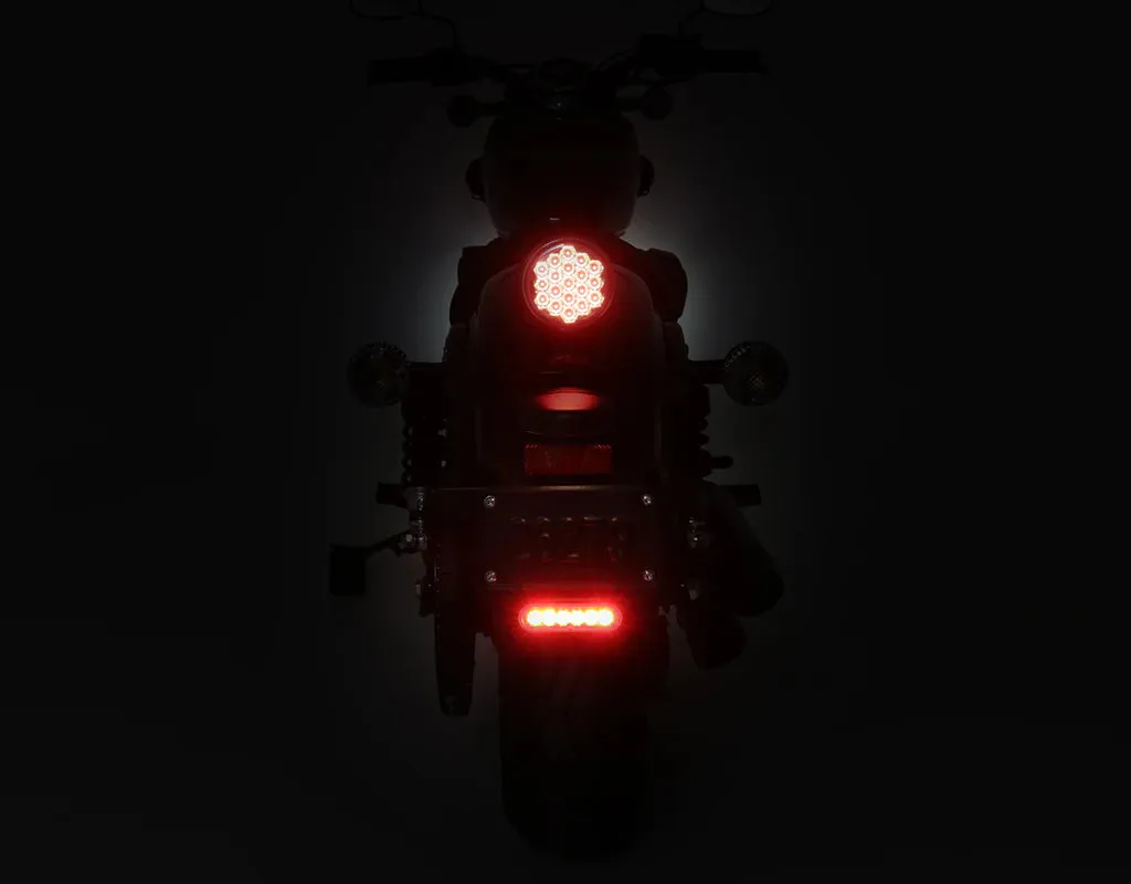 Denali B6 LED Brake Light Visibility Mount - Red