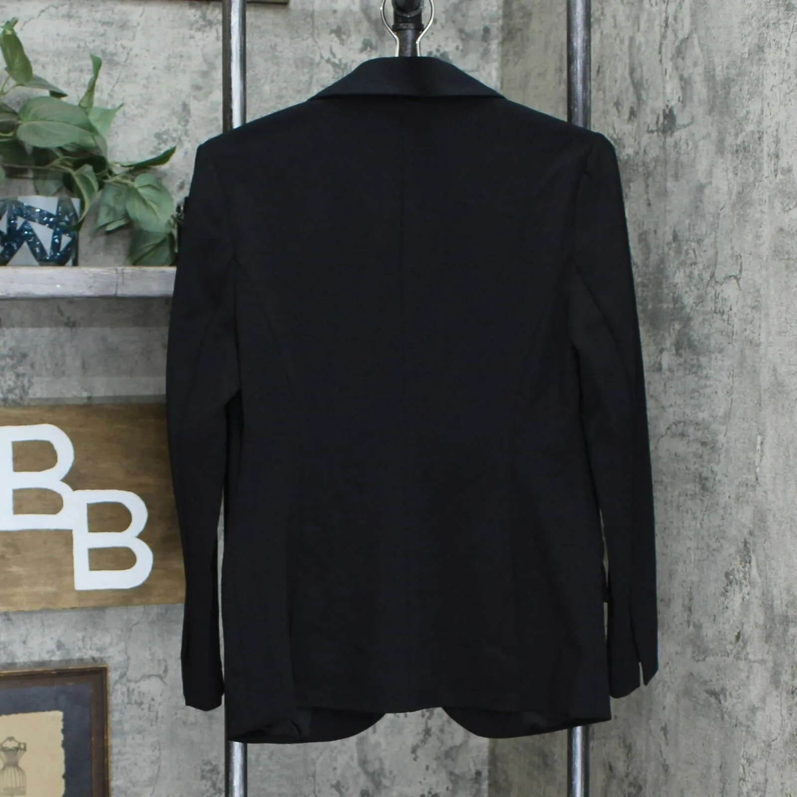 DG2 by Diane Gilman Women's Stretch Crepe Blazer Black XS