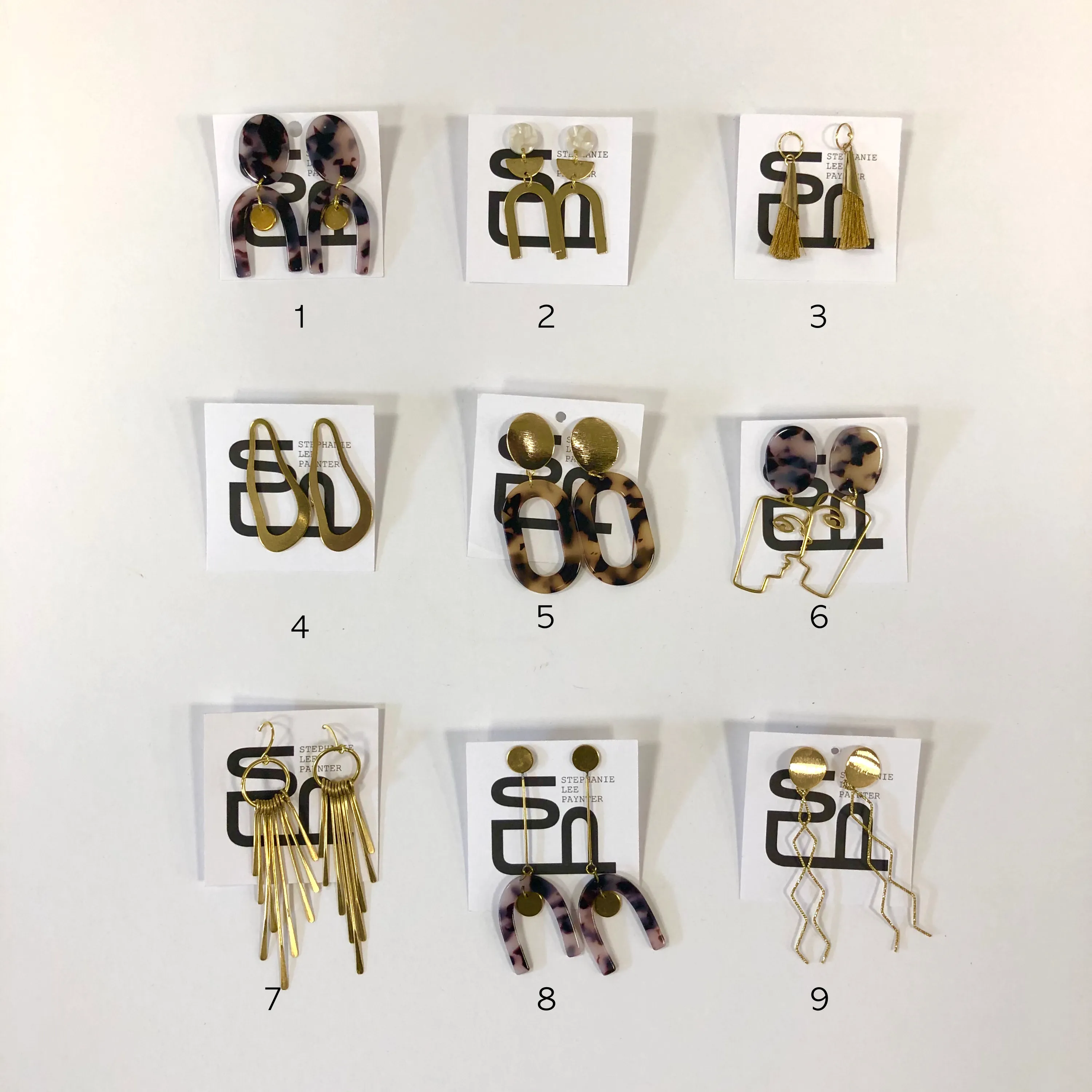 earrings (warm), Stephanie Lee Paynter