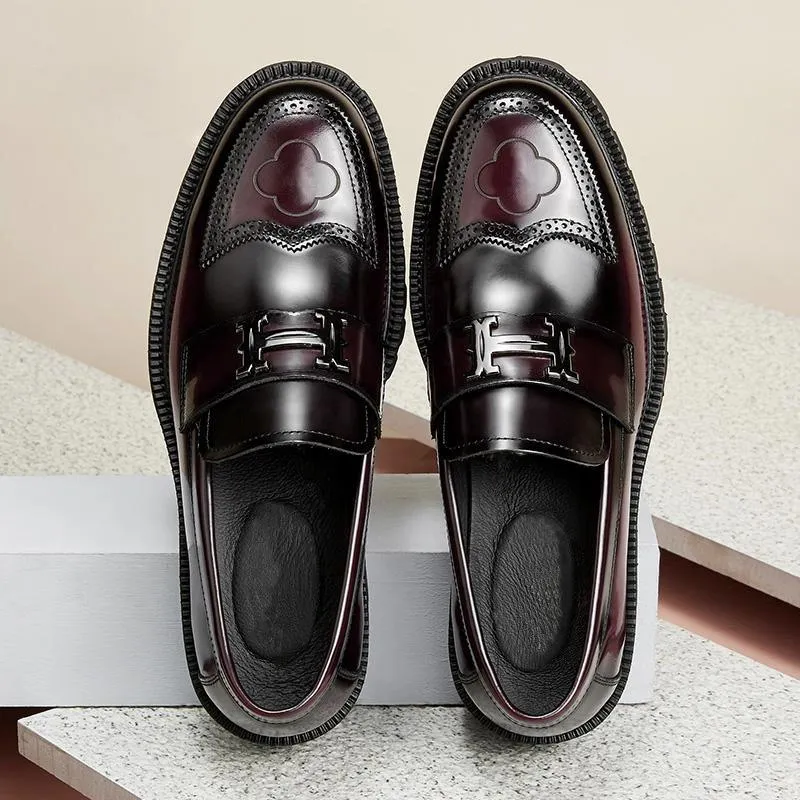 Eden™ | Stylish Metal Chunky Loafers