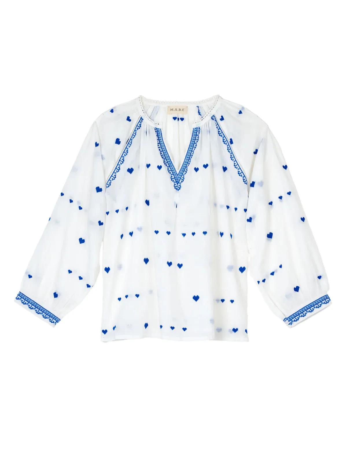 ELANI EMBROIDERED TOP