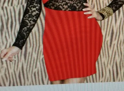 Elegant Red Lace Long Sleeve Stylish Mini Dress