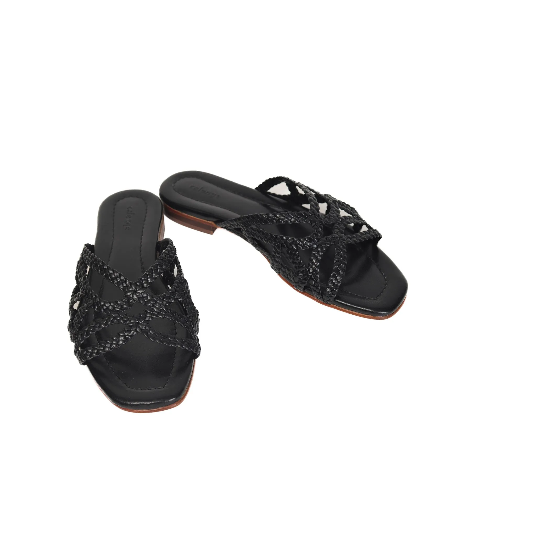 ELODIE 64 SANDAL - BLACK