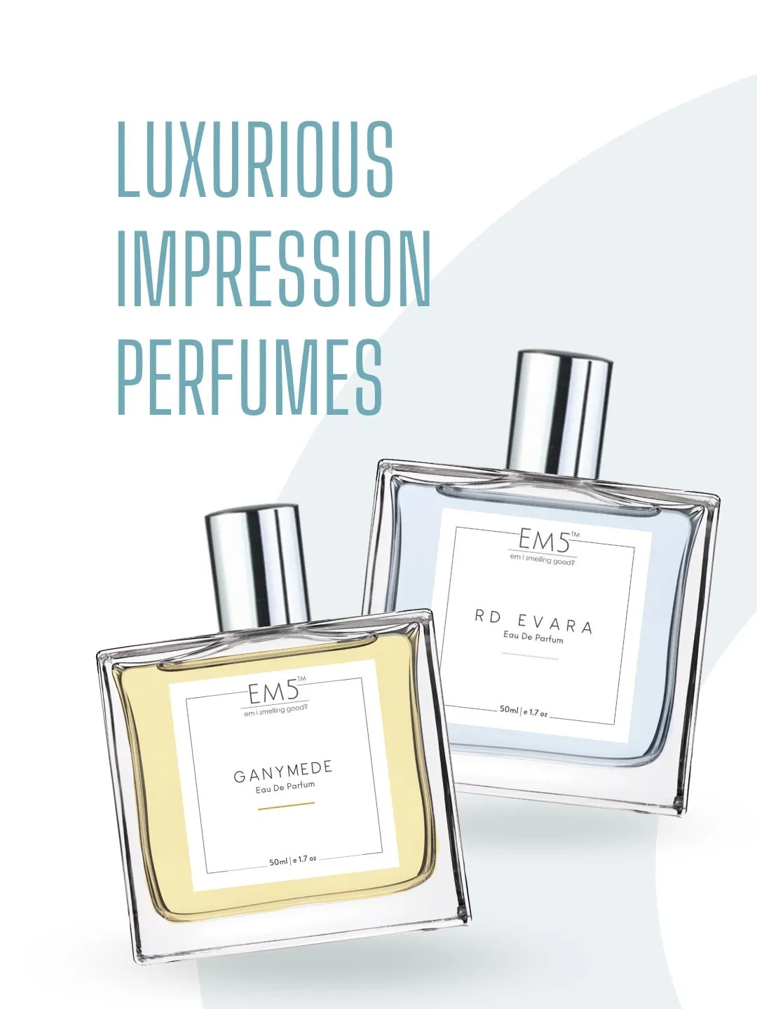 EM5™ Nomade Unisex Perfume EDP Spray for Men & Women | Amber Oud Smoky Leather Fragrance Accords | Luxury Gift for Him / Her | Variants Available: 50 ml Spray / 15 ml Spray