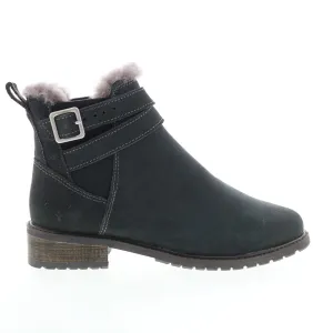 Emu Australia Loxton W12803 Womens Gray Suede Ankle & Booties Boots