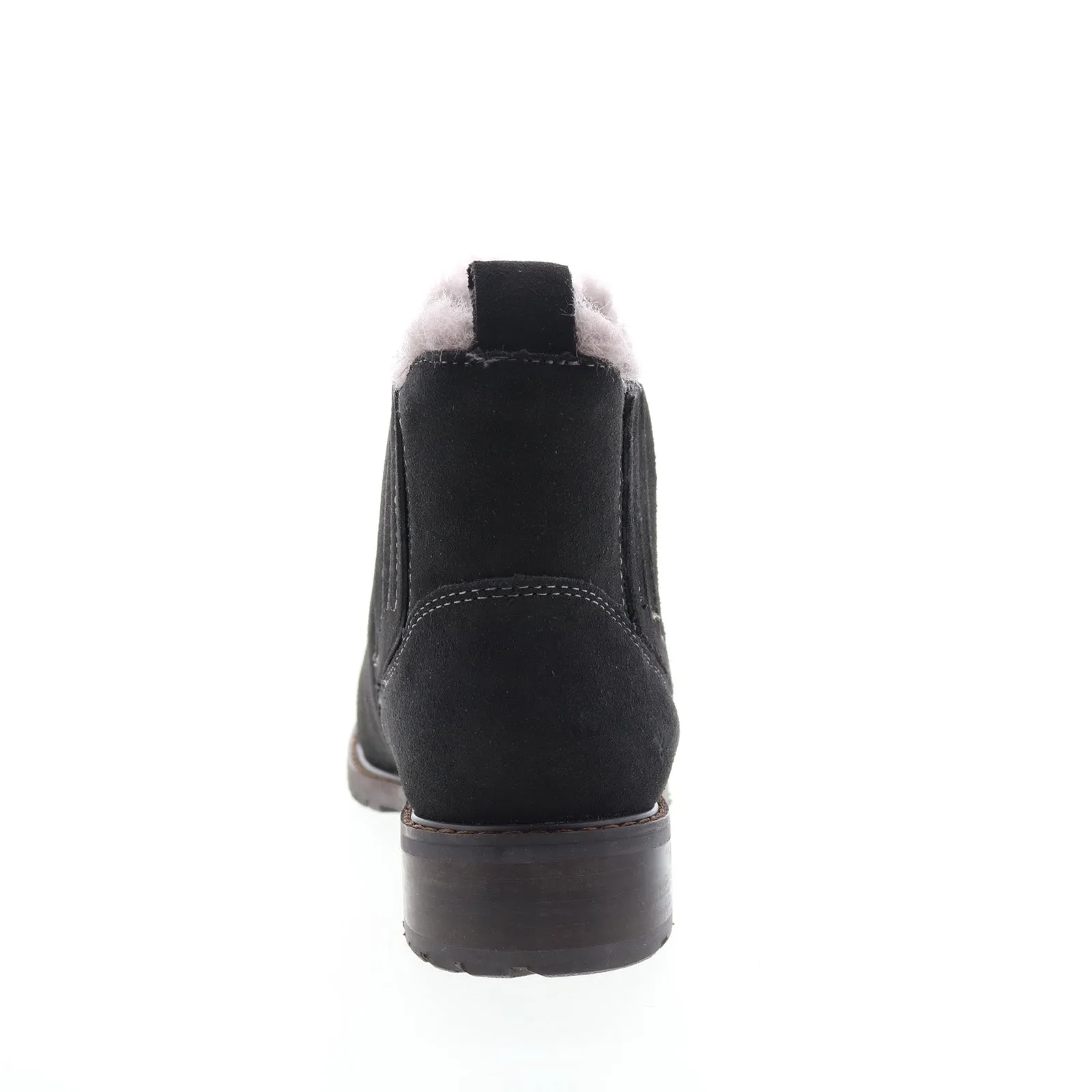Emu Australia Moira W12975 Womens Gray Suede Zipper Ankle & Booties Boots