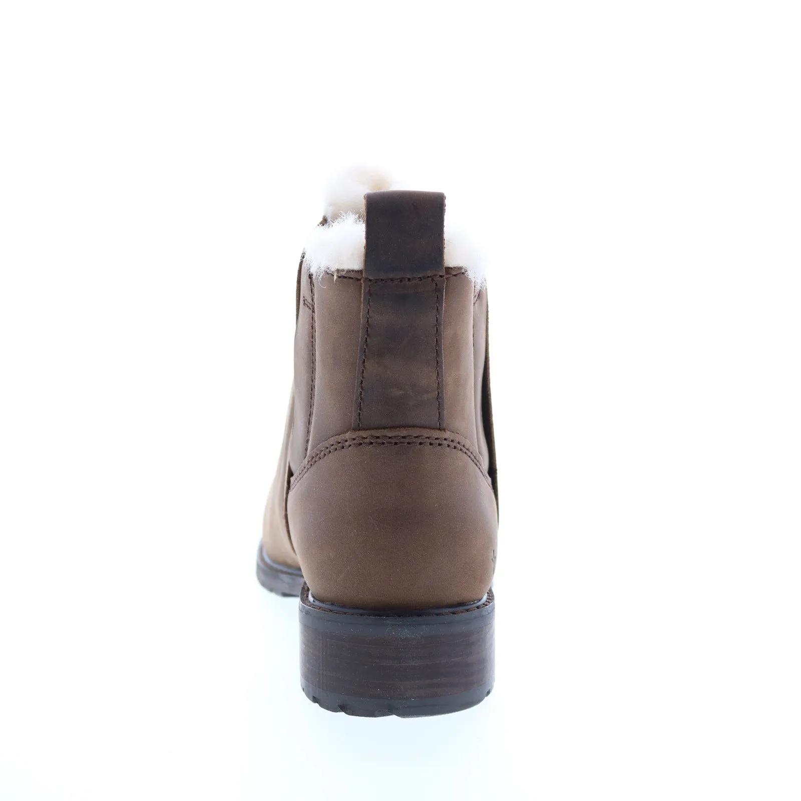 Emu Australia Pioneer Leather W11692 Womens Brown Ankle & Booties Boots