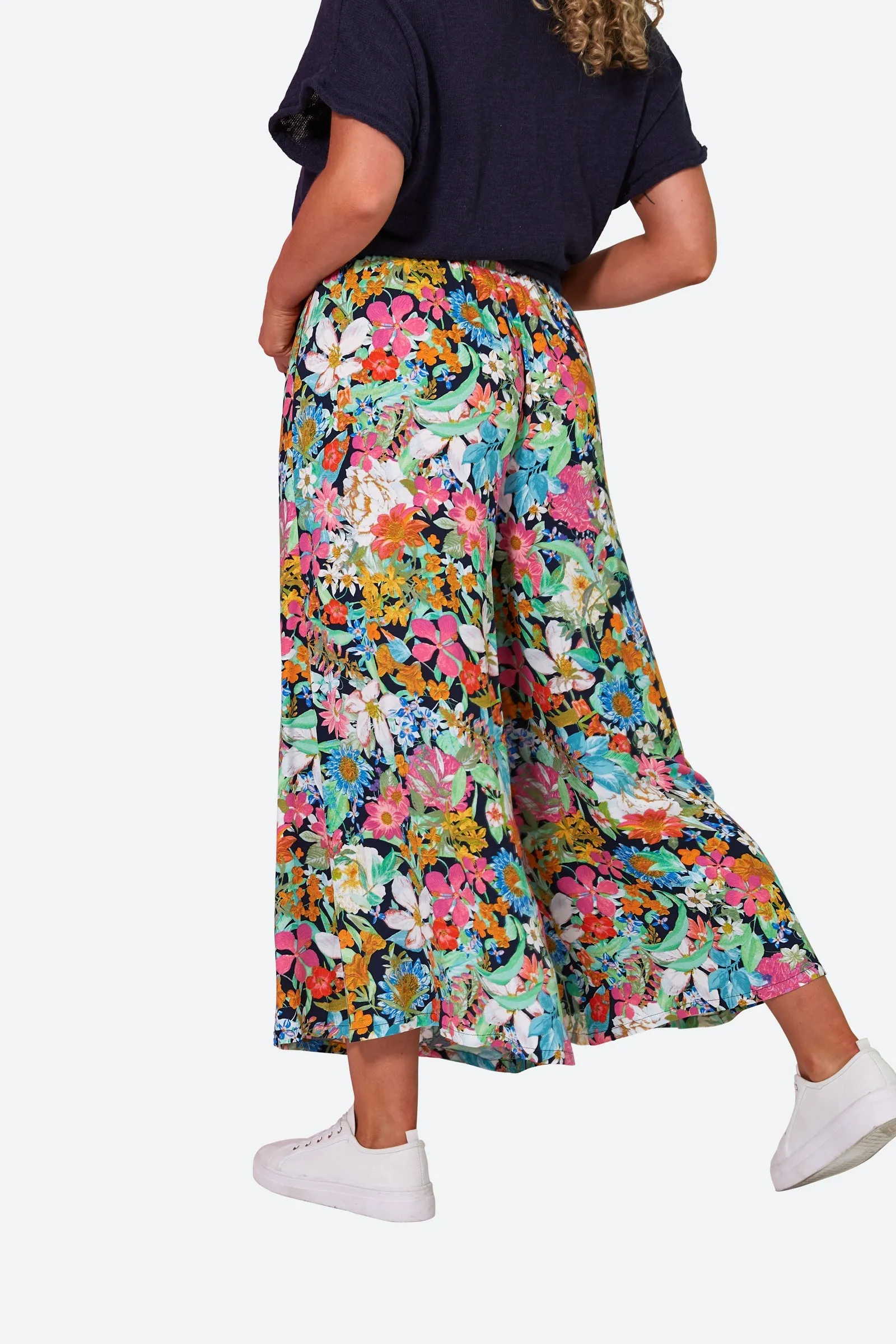 Esprit Pant - Navy Flourish