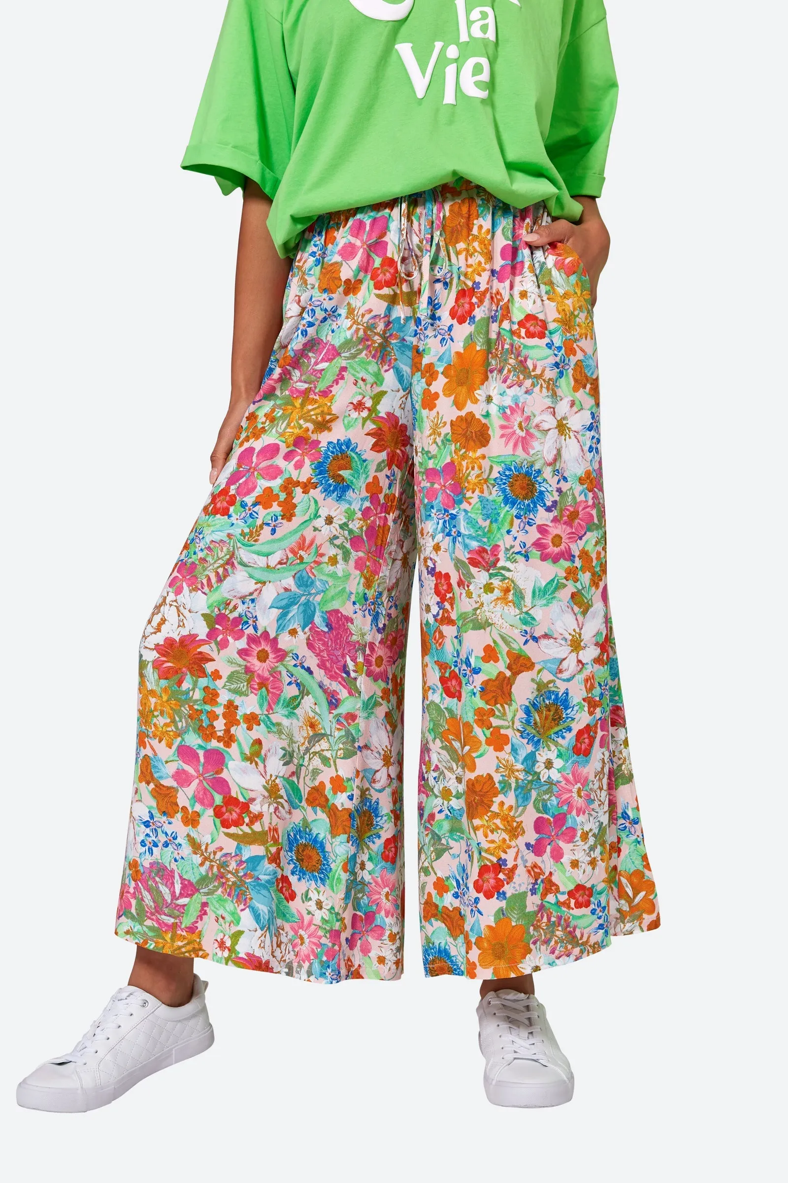 Esprit Pant - Pink Flourish